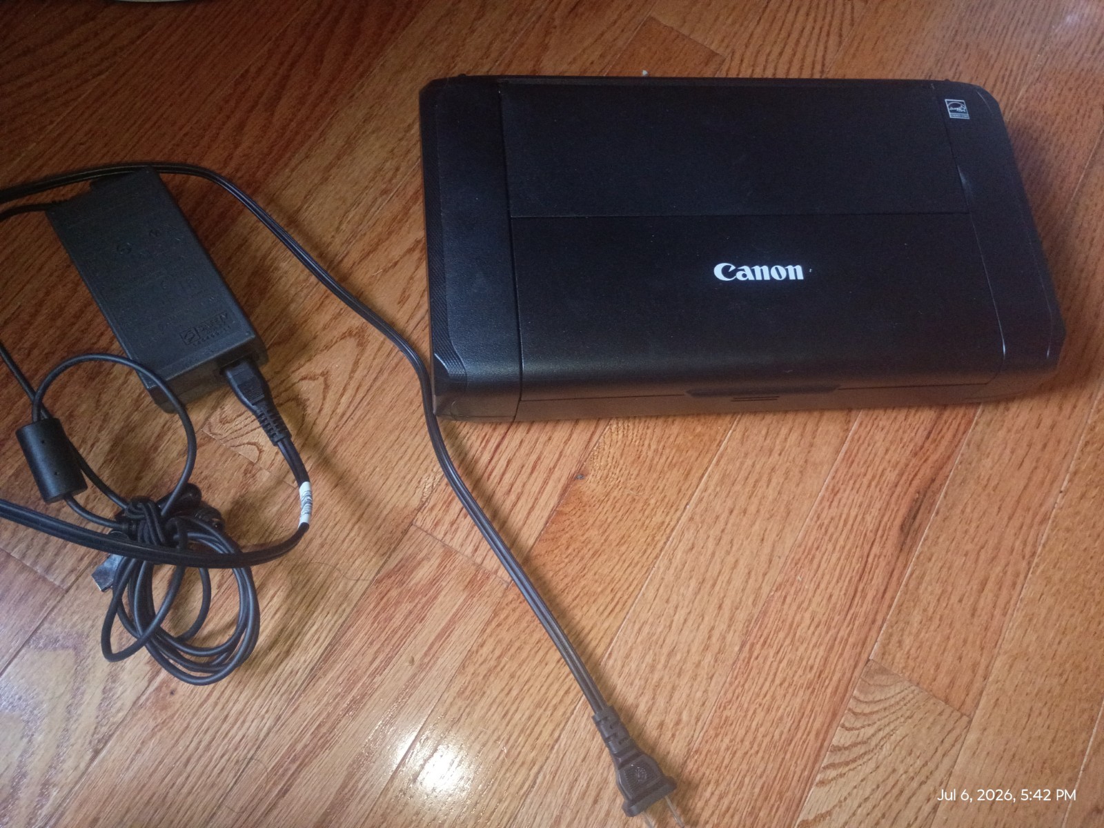 Canon Pixma TR150 Portable Digital Color Inkjet Printer with AC Adapter