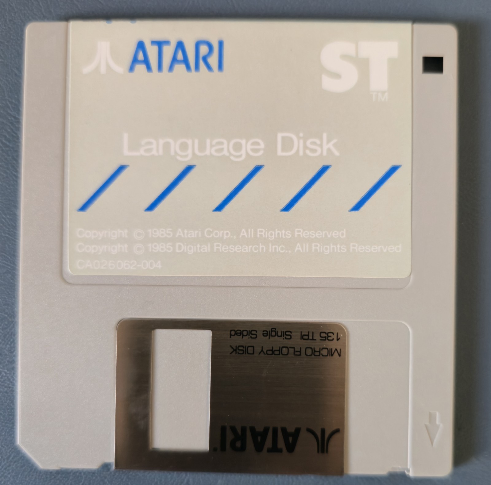 Original ATARI ST Language Disk (1985) CA026062-004 TESTED