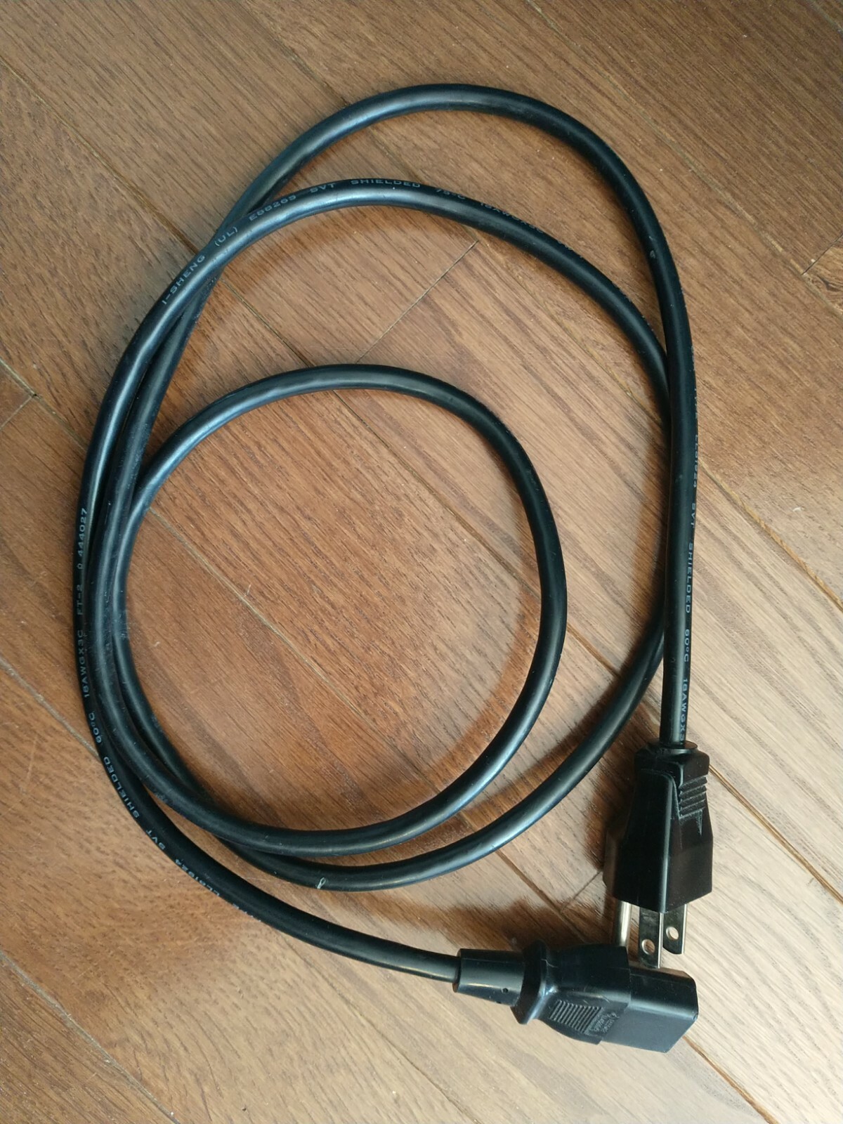 I-SHENG 3 Prong Power Cord E55943 LL41230 IS-14 SP-305B 10A 125V 1250W