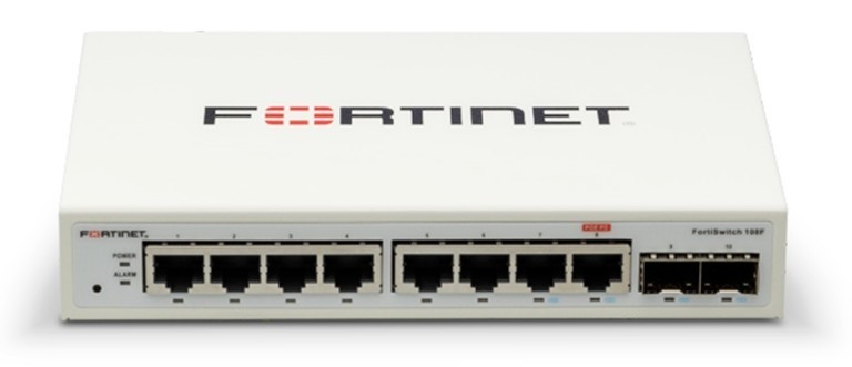 Fortinet Fortiswitch FS-108f-Poe 8 Port Micro Managed Ethernet Switch