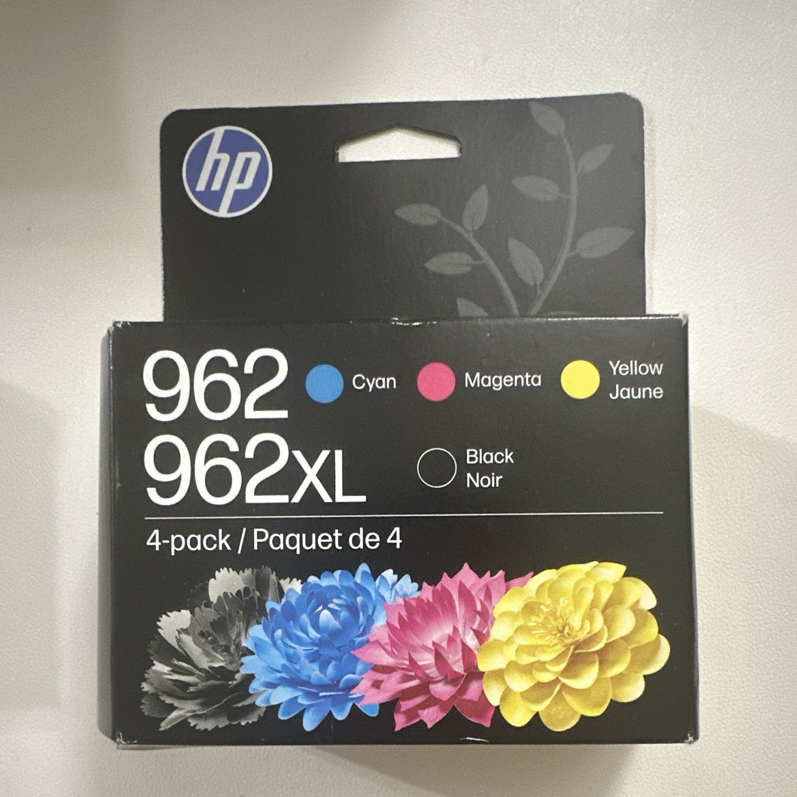 HP 962/962XL Genuine Original Inkjet Ink Cartridges 4-Pack CMYK