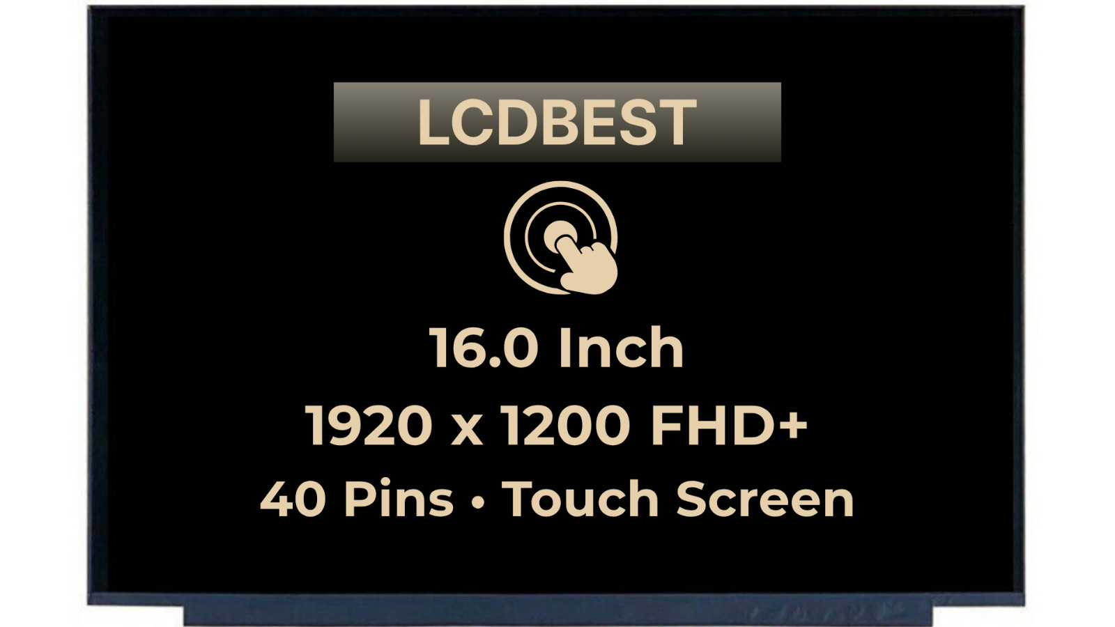 HP Pavilion 16-ag1173cl 16" WUXGA 60Hz On-Cell Touch Laptop LCD Screen