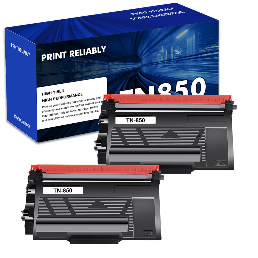 2x TN850 Toner Cartridge For Brother DCP L5600 5650 MFC-L5700 L5800DW