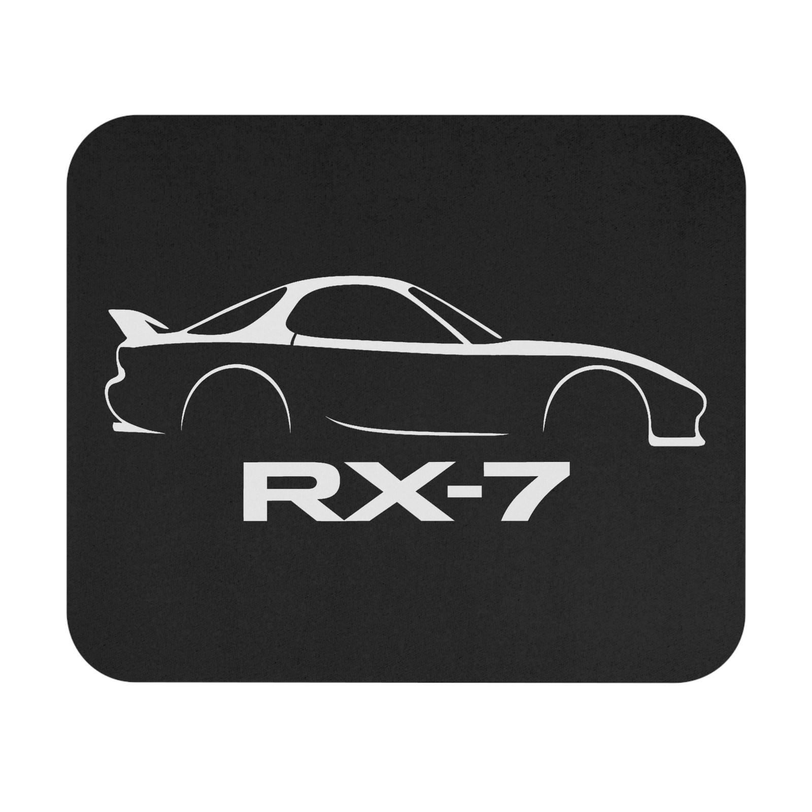 Mazda RX-7 FD Mouse Pad JDM Sports Car Line Art Desk Mat Rotary Engine Fan Gift