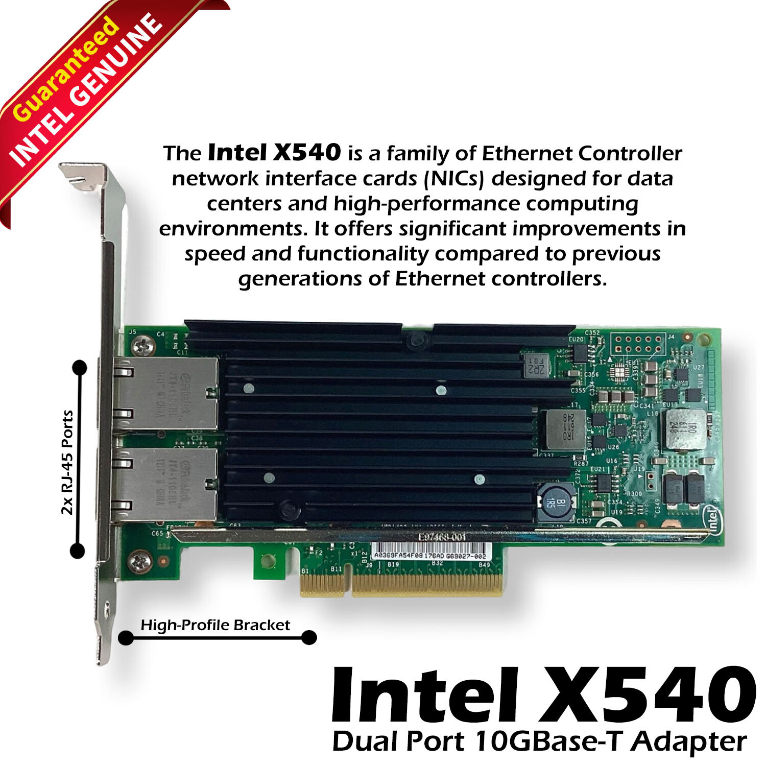 CISCO UCSC-PCIE-IRJ45 Intel Quad Port Adapter Network card I350-T4 74-10521-01