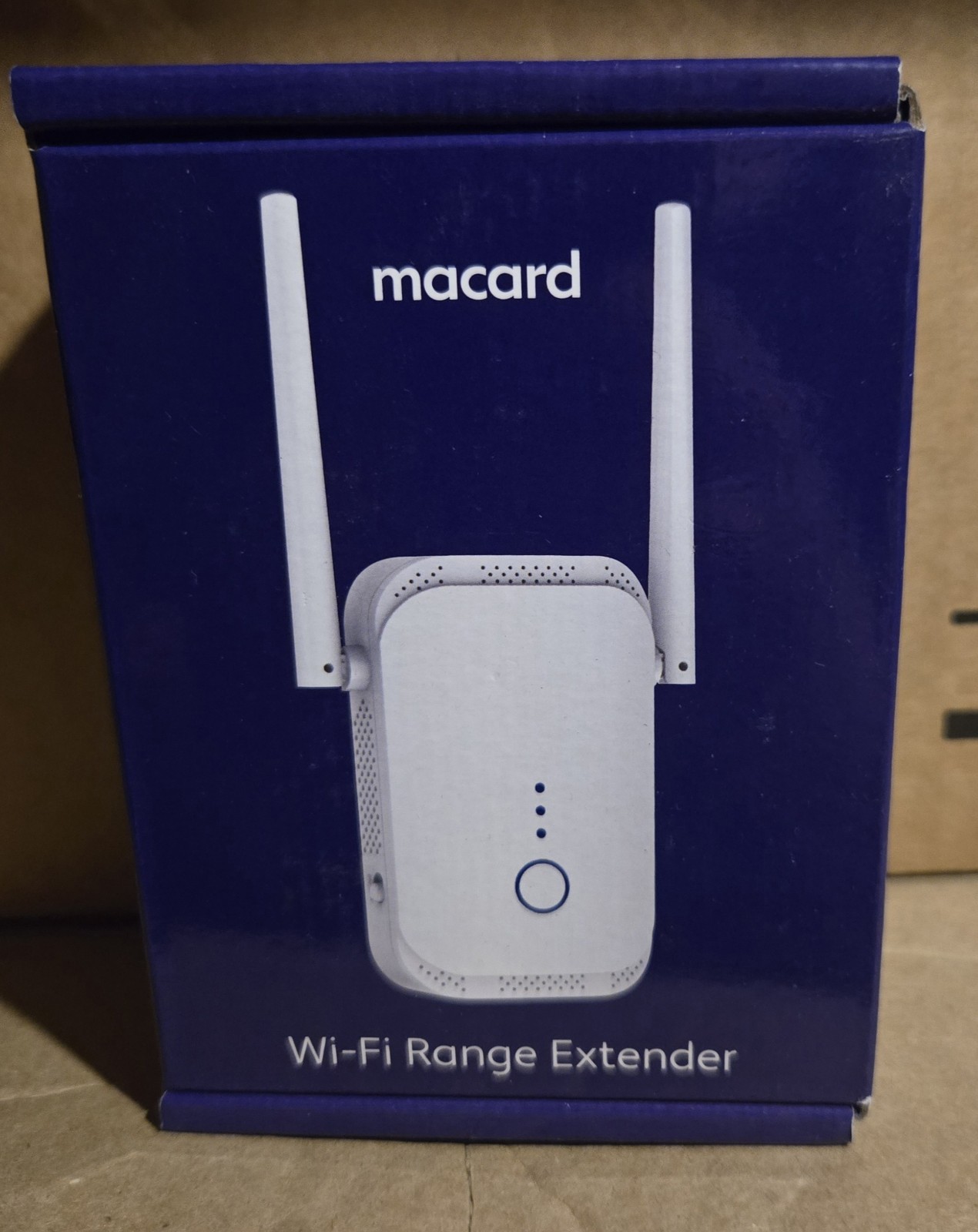 Macard N300 WiFi Extender Signal Booster Range Repeater - New Sealed In Box 