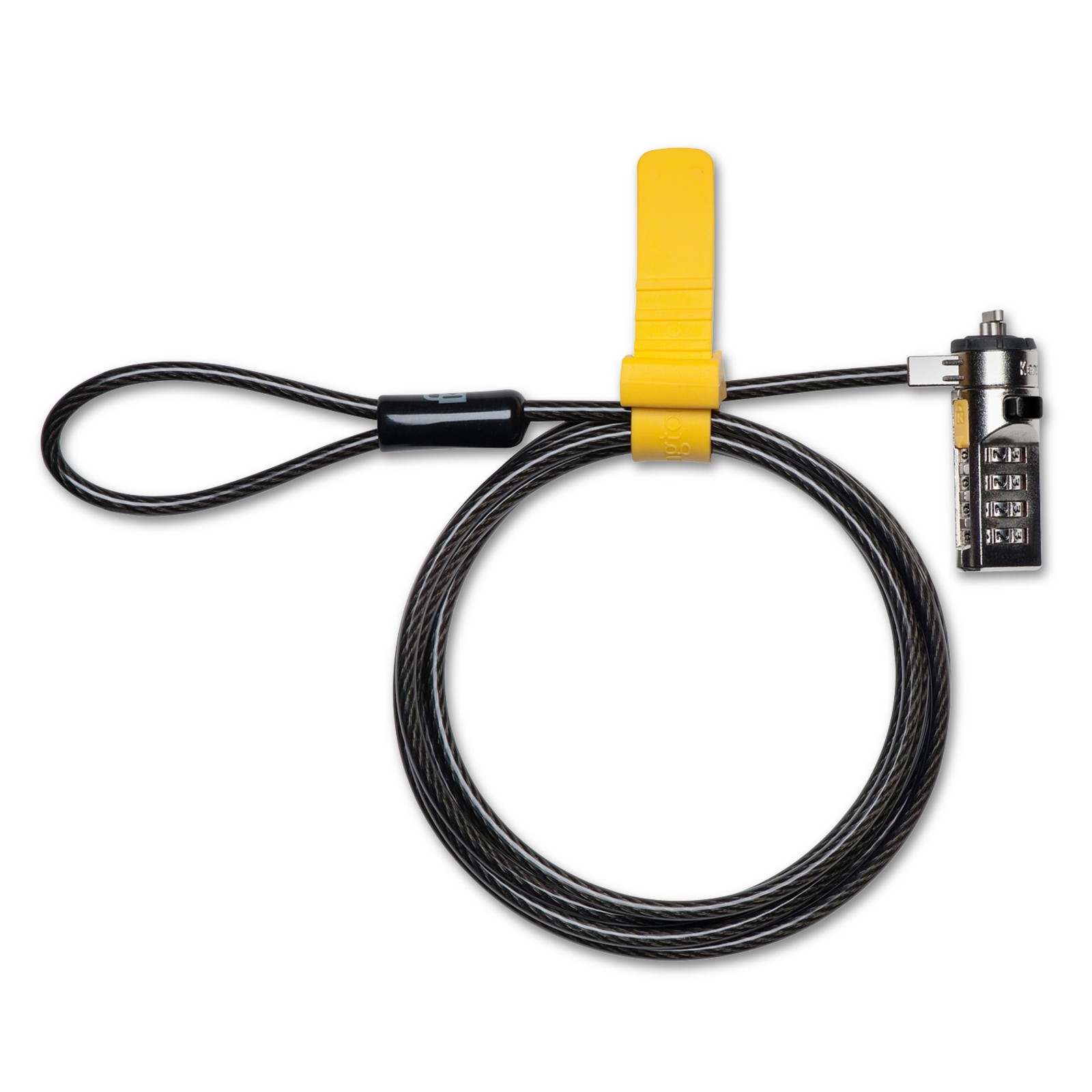 Kensington Combination Cable T-Bar Standard Lock Original T-Bar, Black