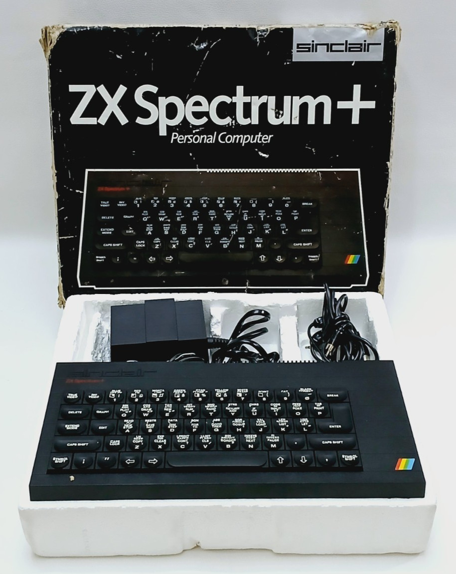 Sinclair ZX Spectrum+ Personal Vintage Computer - READ DESCRIPTION