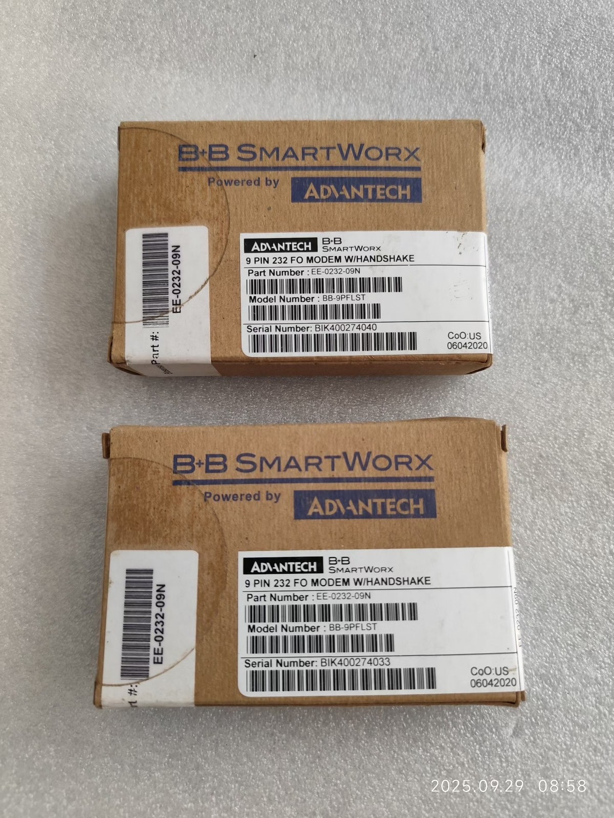 BB-9PFLST EE-0232-09N Advantech SMARTWORX Modem