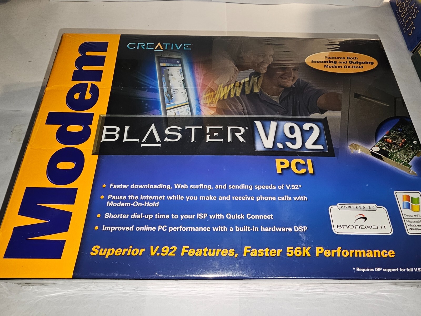 Creative Modem Blaster v.92 PCI NIB Sealed
