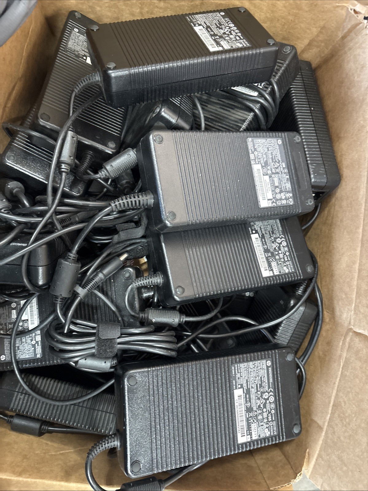 Lot Of 5x Genuine HP 230W Adapter Charger Power Supply 19.5V 7.4mm With  Cable