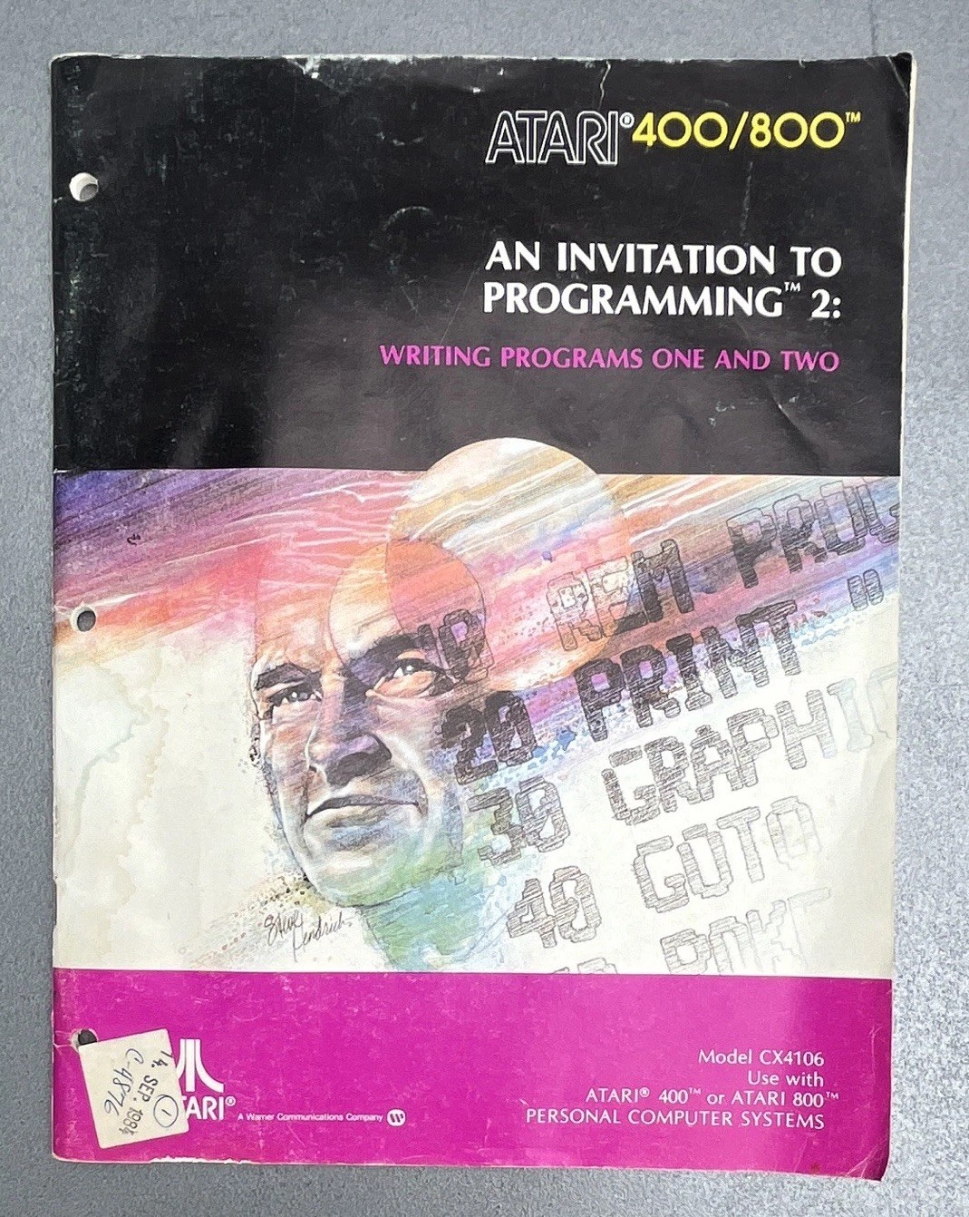 Atari 400/800 User Manual An Invitation to Programming 2 CXL4106