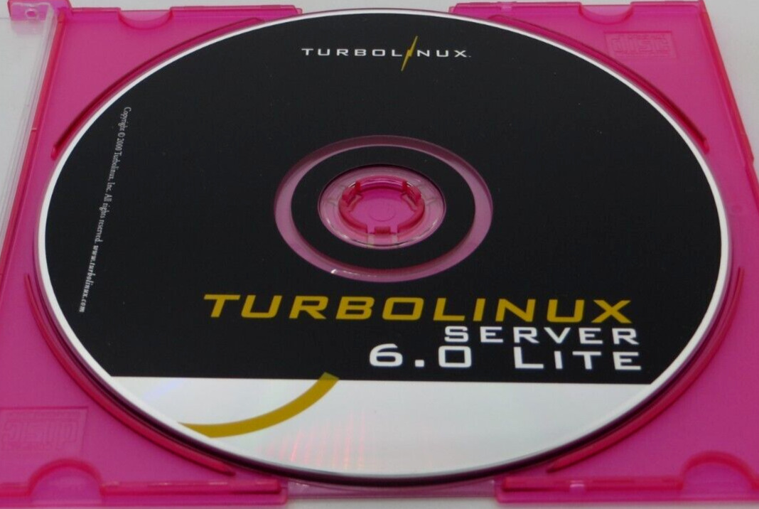 Turbolinux Server 6.0 Lite CD disk only PC Computer disc