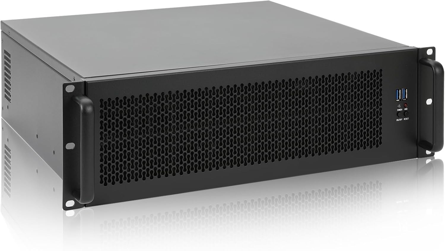 3U Rackmount Server Case 360mm Liquid Cooling SFX PSU ATX MicroATX ITX