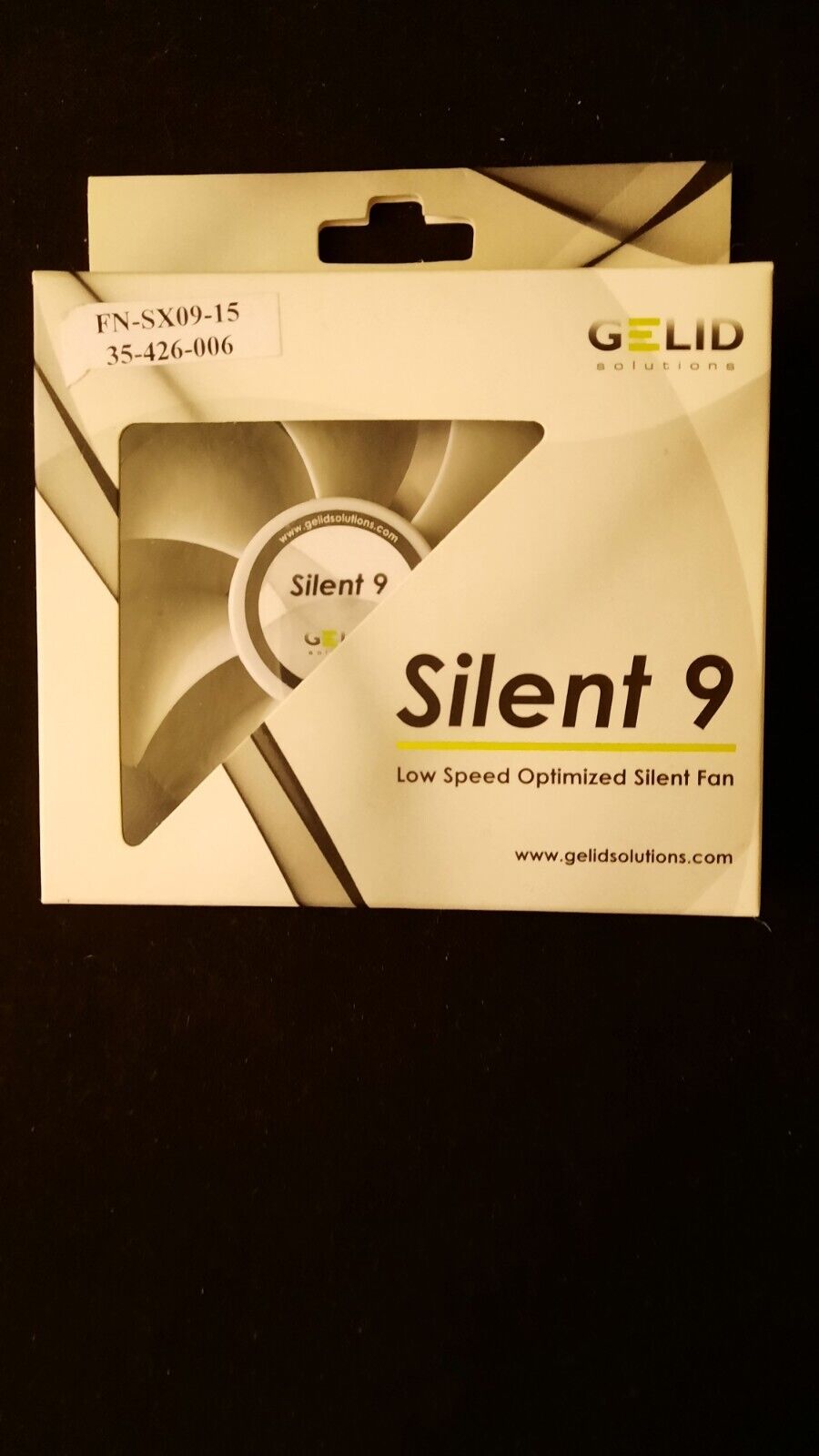 Gelid Solutions Silent 9 Low Speed Optimized Slilent Fan