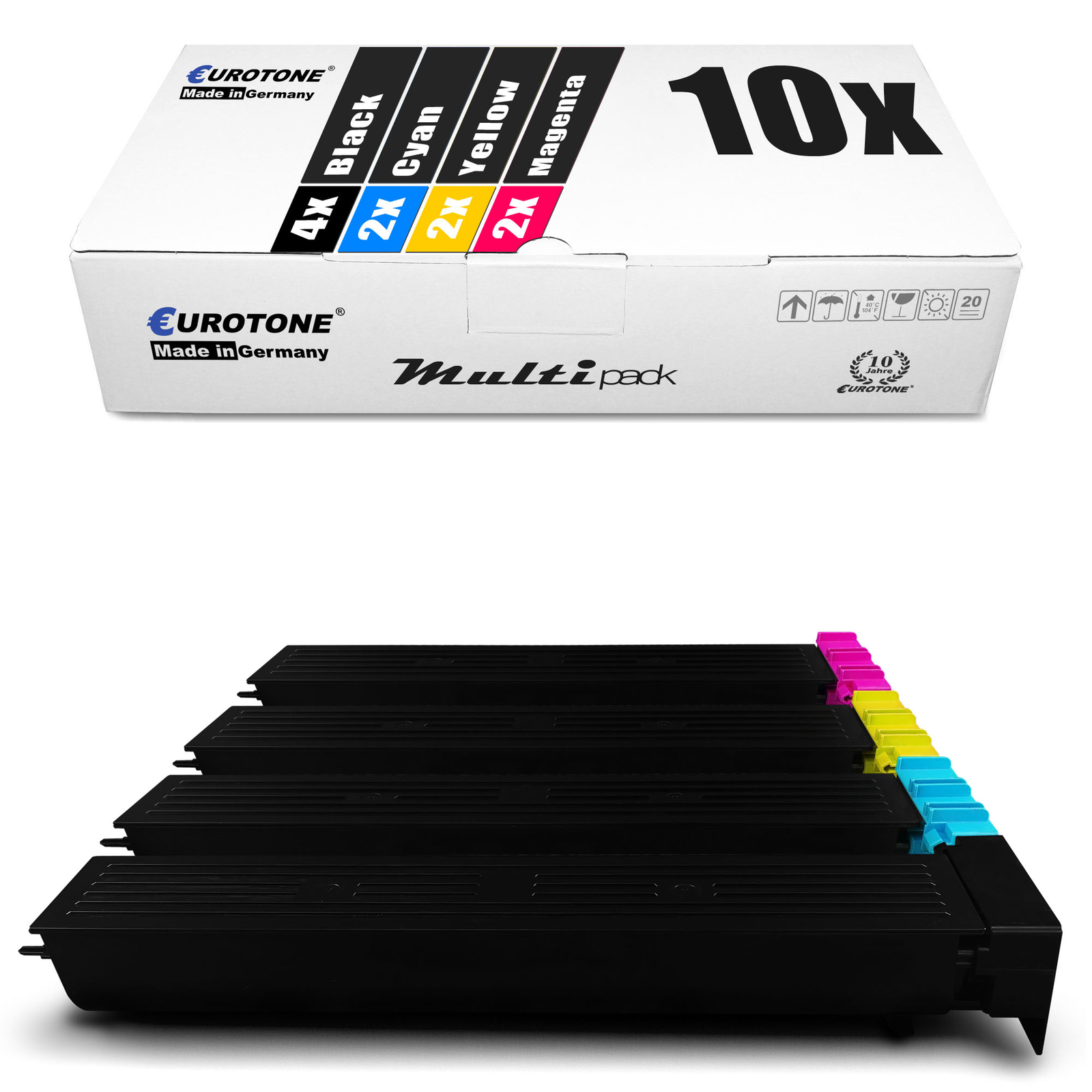 10x ECO Toner For Konica Minolta Bizhub C-652-DS C-552-DS