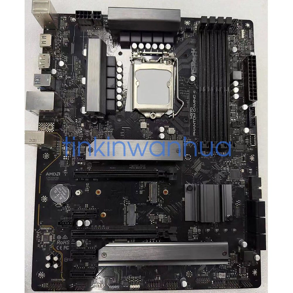 For ASRock H570 Phantom Gaming 4 Motherboard DDR4 PCIe 4.0 M.2 Mainboard