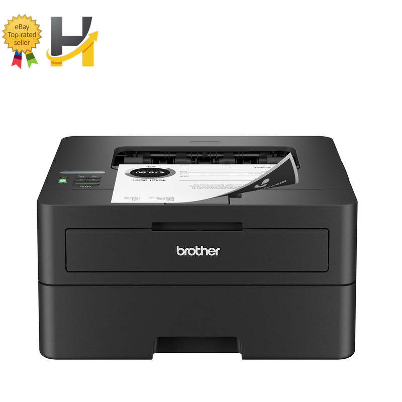 Brother Wireless HL-L2460DW Compact Monochrome Laser Printer, Duplex and Mobile