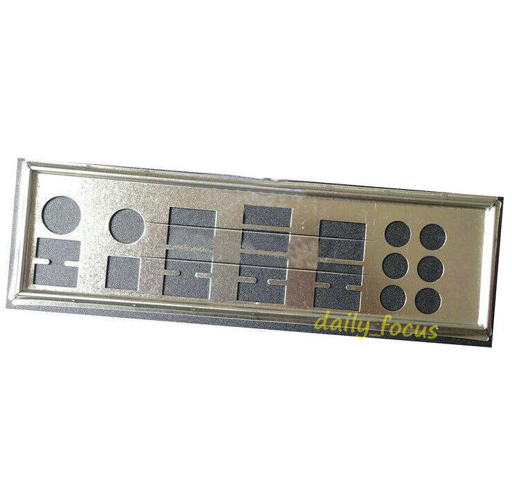 I/O IO Shield For Asus P6T Deluxe V2 & P6TD Deluxe Backplate Motherboard