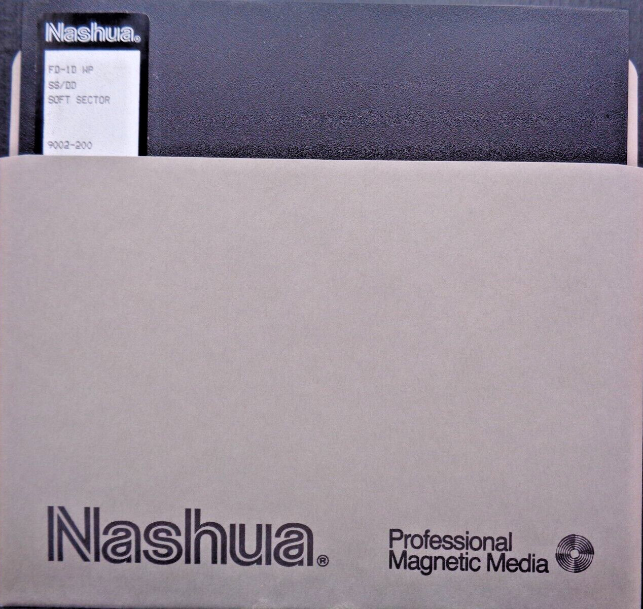 8" DISK -- NASHUA FD-1D WP SS/DD SOFT SECTOR (9002-200)