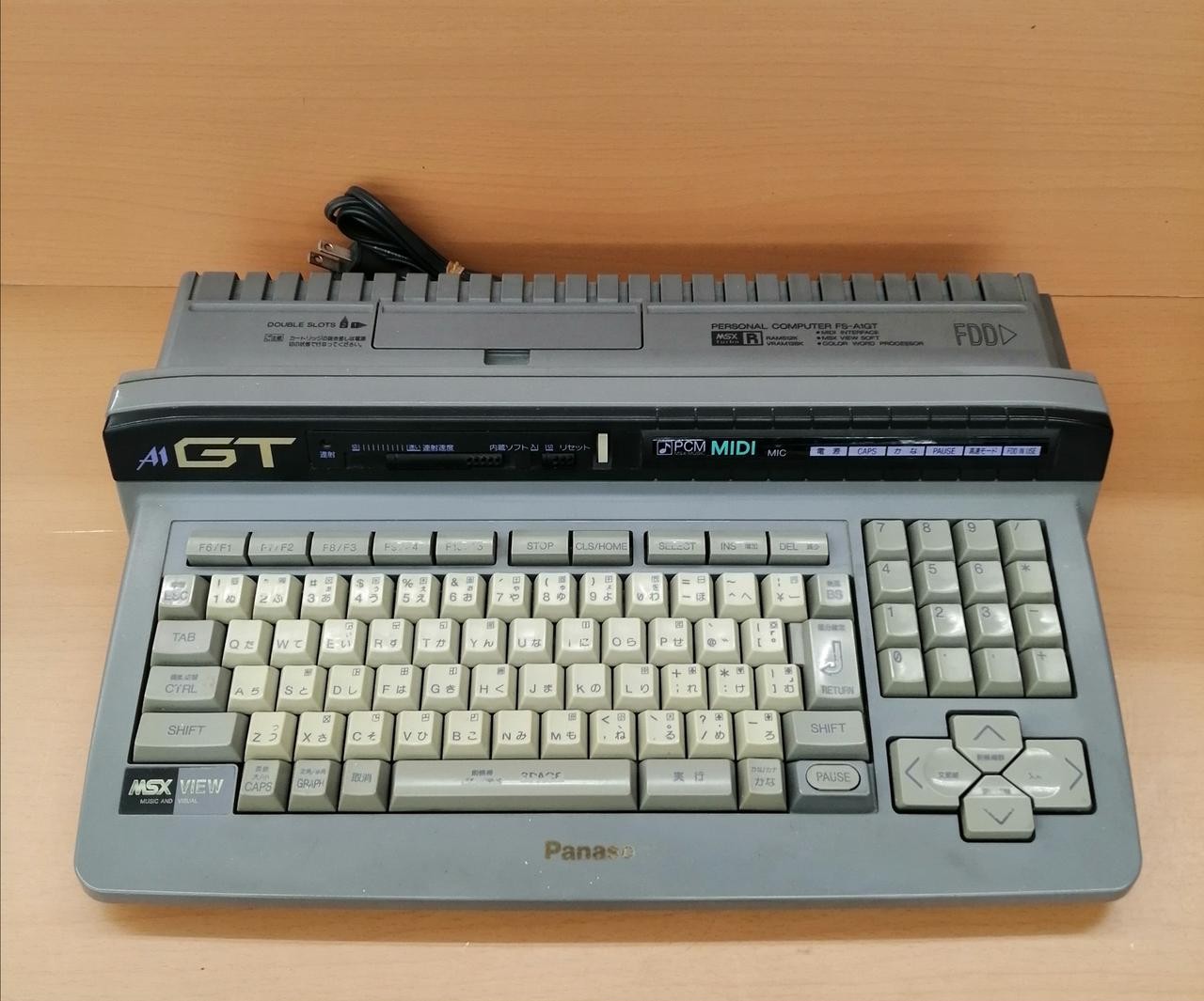 Panasonic FS-A1GT MSX turbo R Vintage Computer Console Mouse Software Japan JP