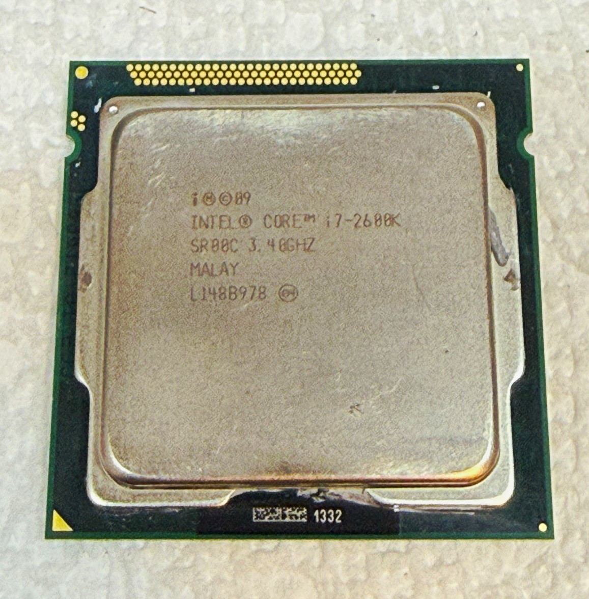 Intel Core i7-2600K 3.4GHz Core i7 2nd Gen Processor CPU MPN SR00C