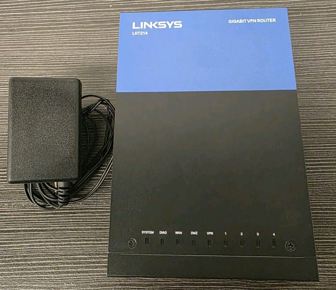 Linksys LRT214 4-Port Business Gigabit ROUTER