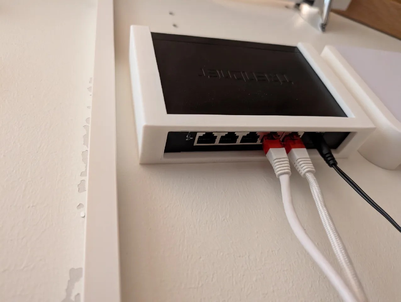 Wall Mount For TRENDnet TEG-S350, 5-Port Unmanaged Gaming 2.5G Switch 
