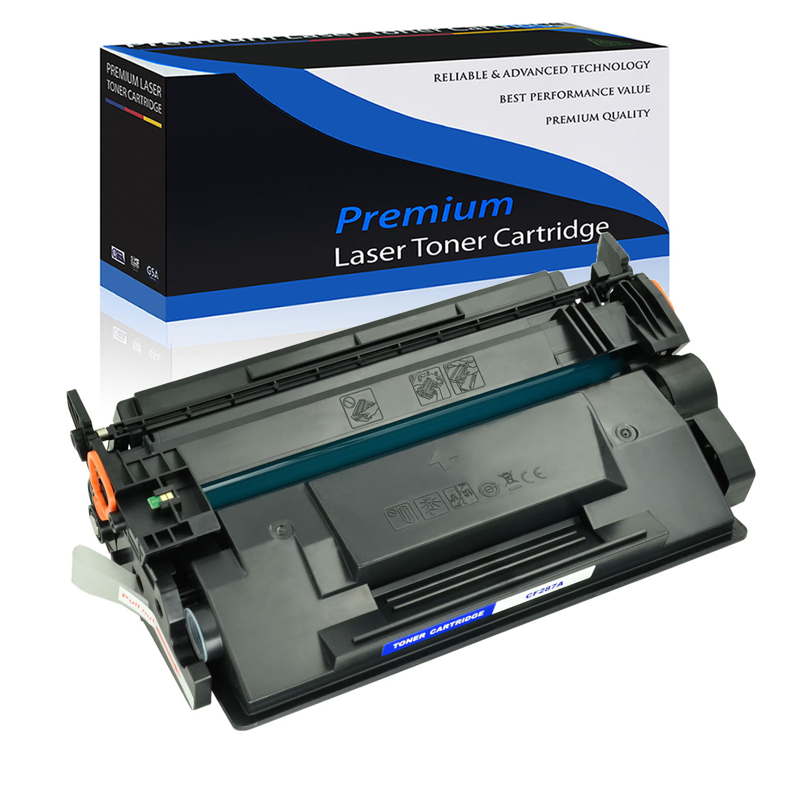 High Yield Black CF287A 87A Toner For HP LaserJet  M501 M506 MFP M527 M501n