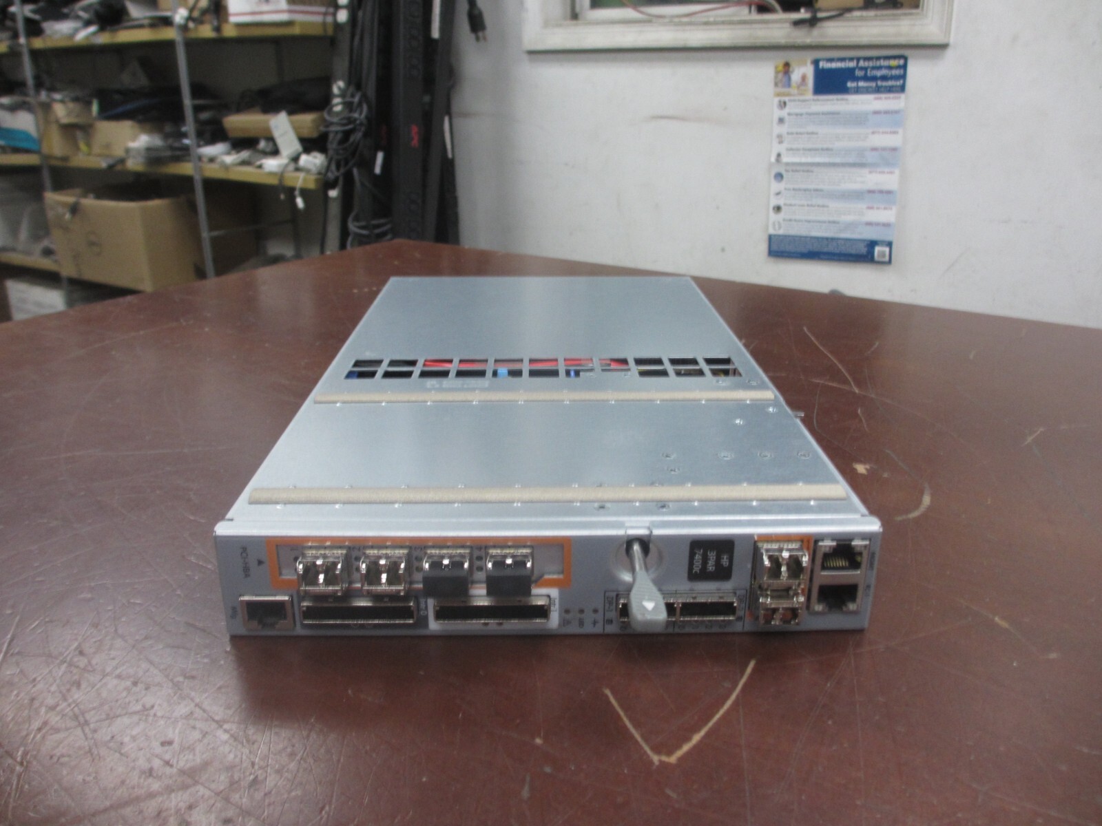 HPE HP 3PAR 7400c Storage Controller Fiber Channel FC QR512-63001 / 756818-001