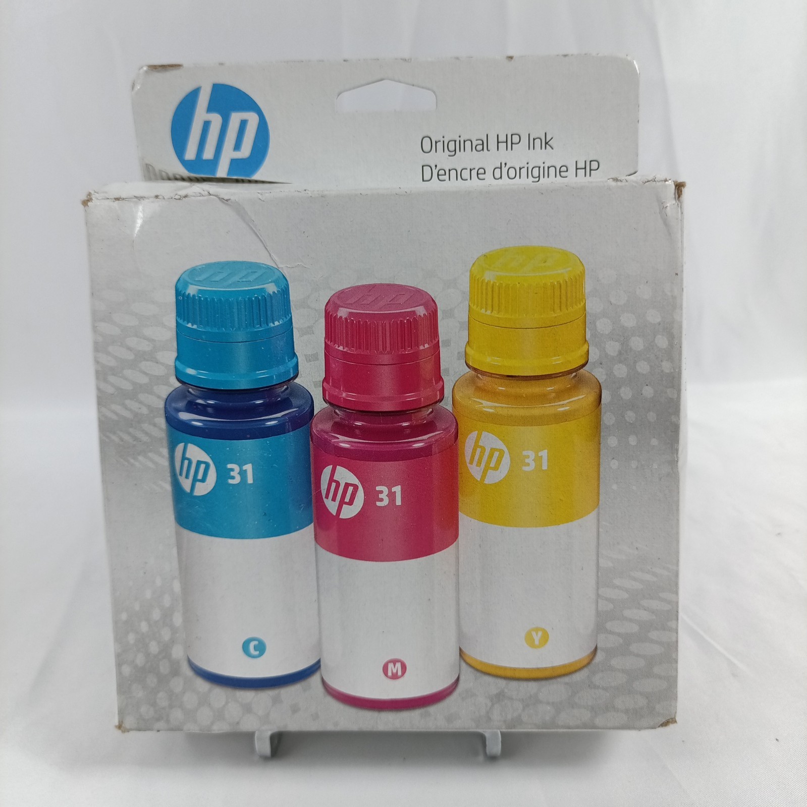 Genuine HP 31 CMY Ink Bottles 3 Pack 9C228AN Smart Tank Dec 2025