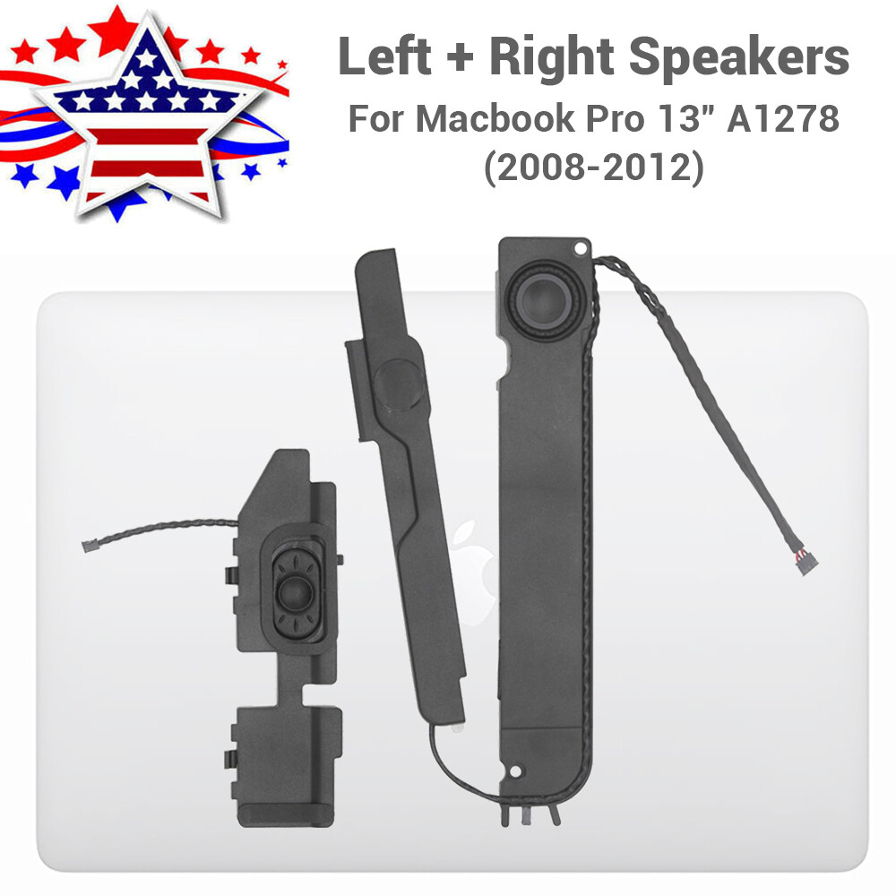 Repair Parts Left & Right Speaker Subwoofer For MacBook Pro A1278 2008-2010 13"
