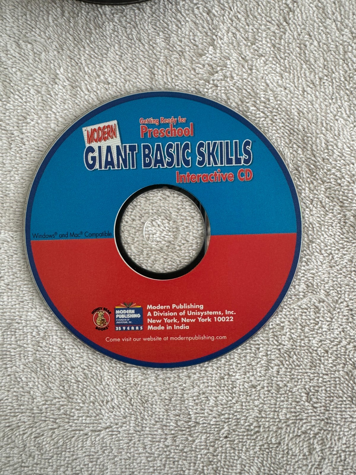 Getting Ready for Kindergarten Giant Basic Skills CD - Modern Publishing