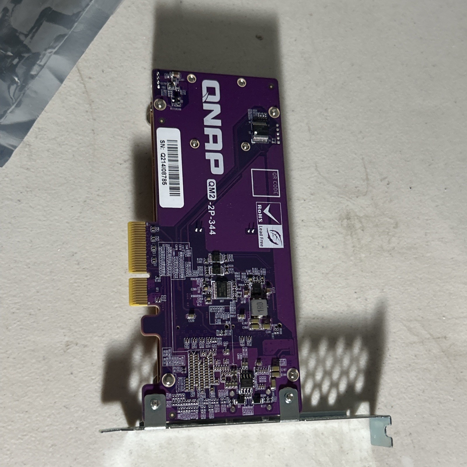Qnap QM2-2P-344 Dual M.2 PCIe SSD Expansion Card