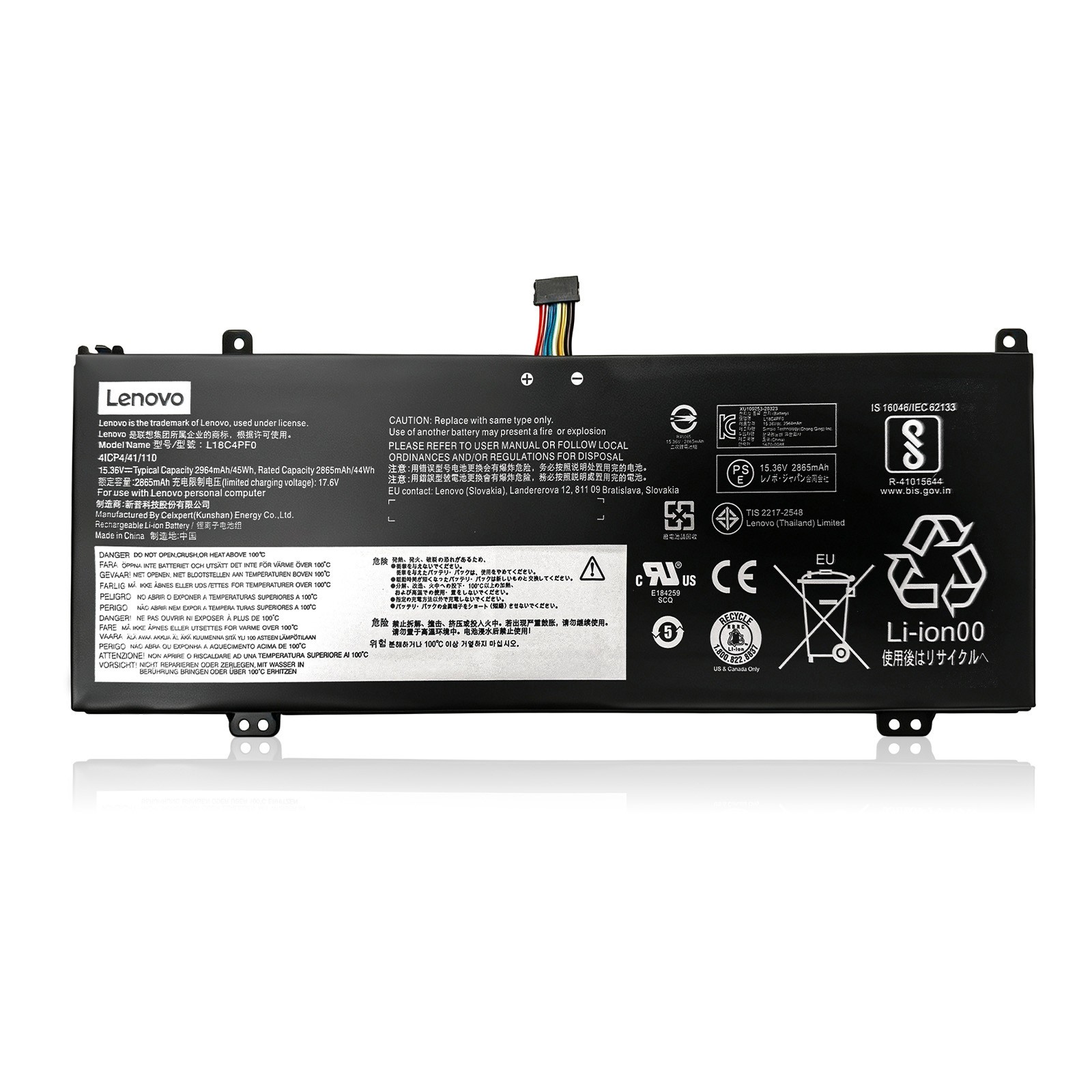 OEM Genuine L18D4PF0 L18C4PF0 L18M4PF0 Battery For Lenovo ThinkBook 13s-IWL 14s