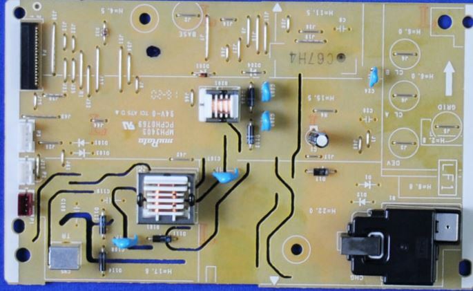 New Genuine Brother  HL-L6200dw HL-L5200 High Voltage Power Supply PCB D0000V001