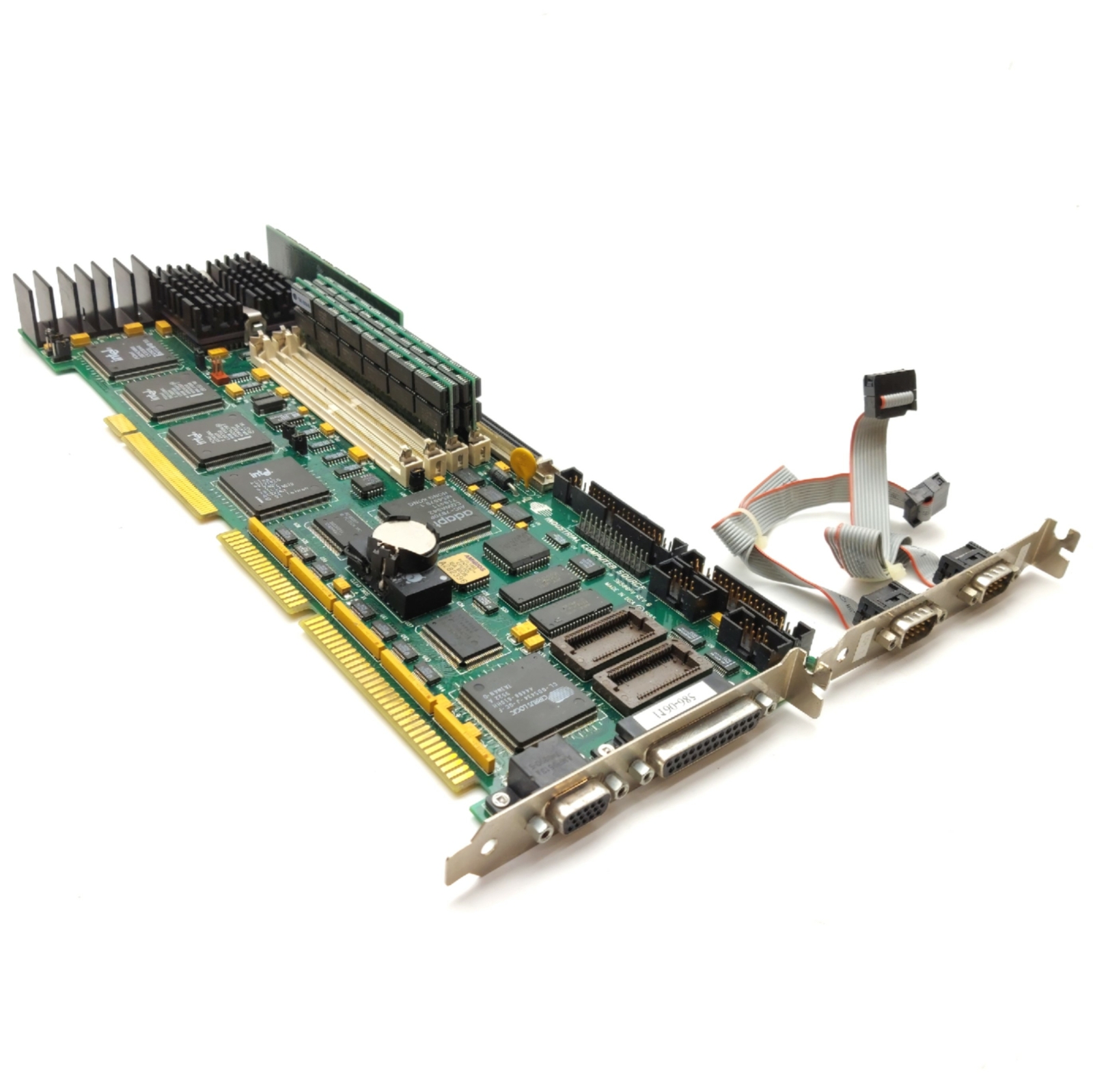 ICS SB586PV Single Board Computer Intel P54CS 133MHz 16MB RAM SCSI-2 PICMG1.0