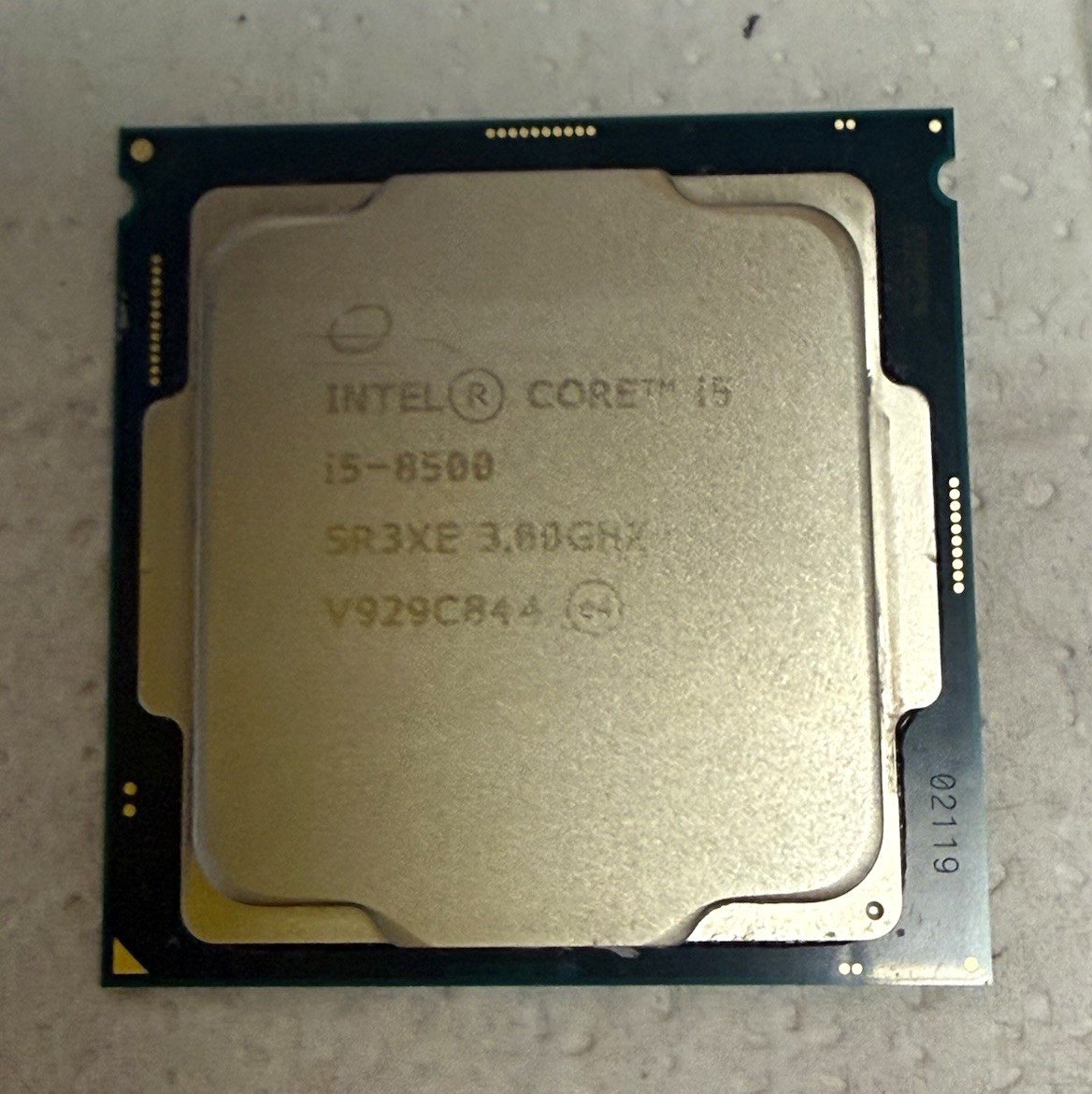 Intel Core i5-8500 SR3XE 6-Core 3.00GHz LGA1151 CPU Processor