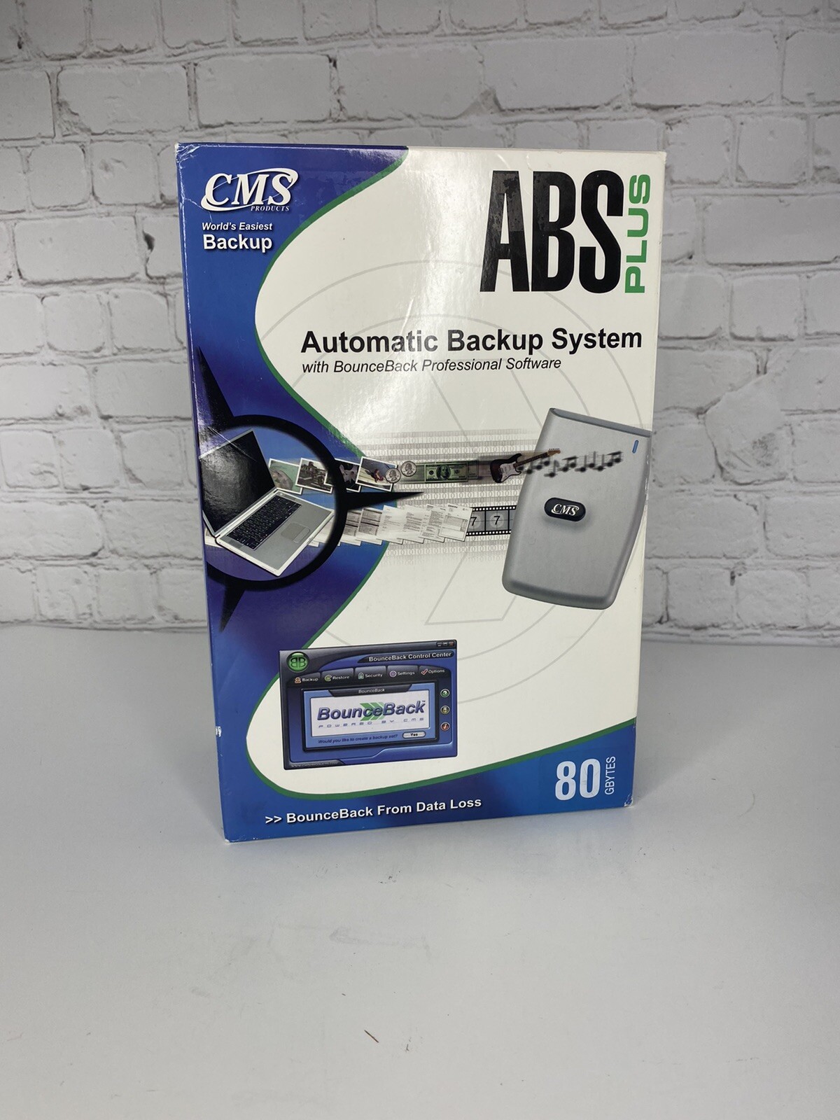 ABS Plus Automatic USB Backup System for PC (80GB)