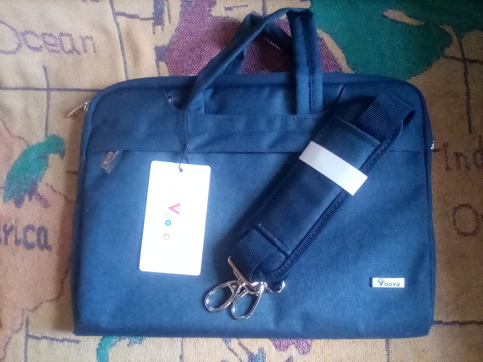 Blue Voova Laptop Bag 17 inch Water-resistant Laptop Sleeve Case with Strap. NEW