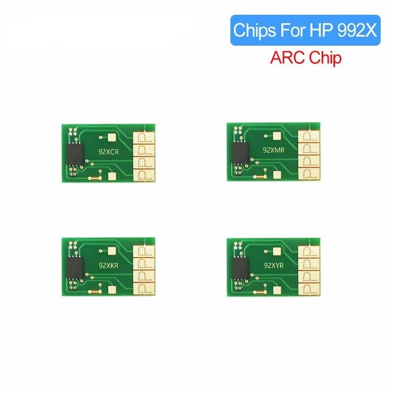 4PC For HP992 992X ARC Chip for HP PageWide 755dn 774dn 774dns Pro 750dn/dw/777z