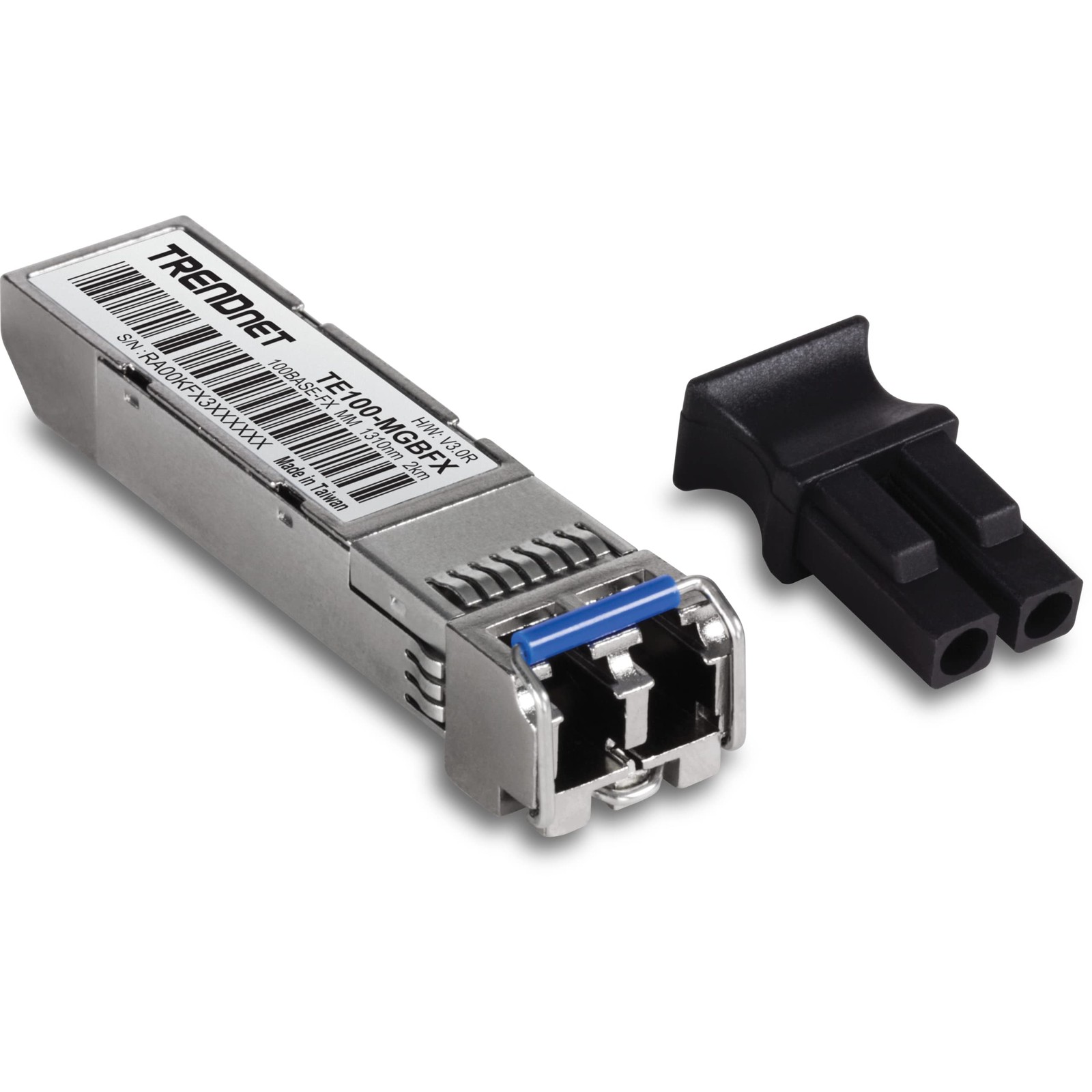 TRENDnet SFP RJ45 100Base-FX Multi-Mode LC Module, TE100-MGBFX, Compatible