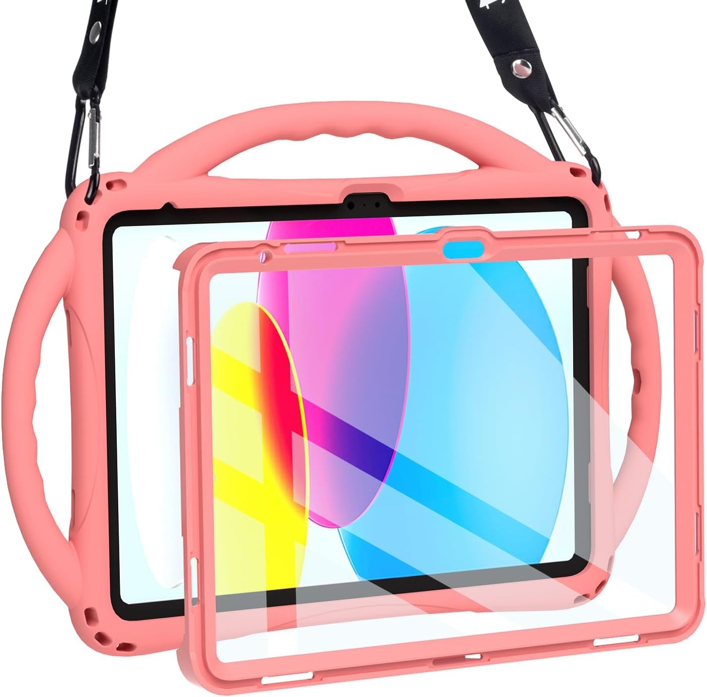 Kids Shock Proof Case for 11" iPad A16 11th Gen 2025,10.9" iPad 10th Gen 2022