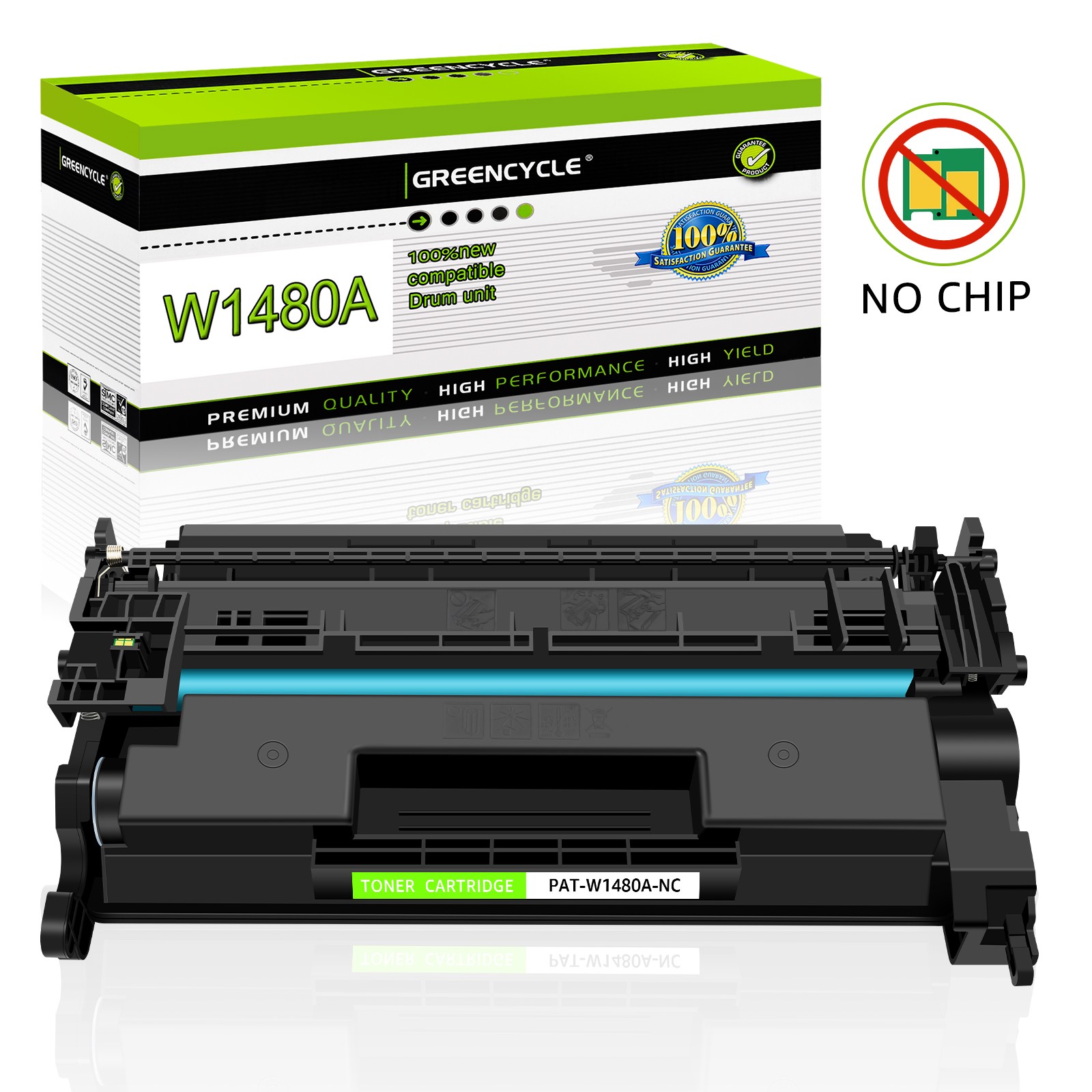 1PK 148A Toner Cartridge No Chip for HP LaserJet Pro 4001dw 4001n MFP 4101fdn