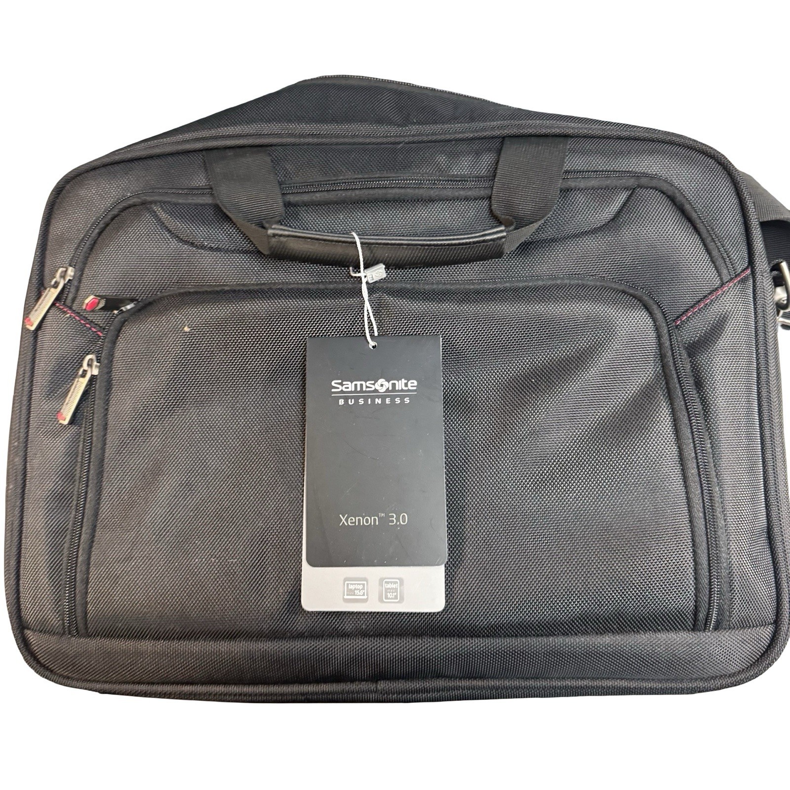 Samsonite® Xenon 3 Polyester Techlocker Briefcase, Black  $89.99