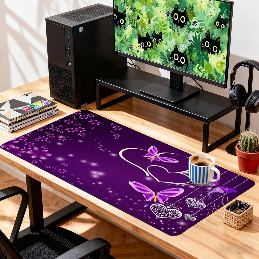 Premium Gaming Mouse Pad With Sword Design | Large Extended Mouse Mat For Comp