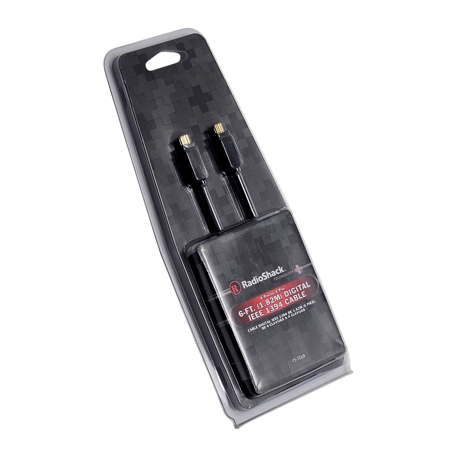 Radio Shack 6-FT (1.82M) Digital IEEE 1394 Cable 4 Pin to 4 Pin 24k Gold Plated