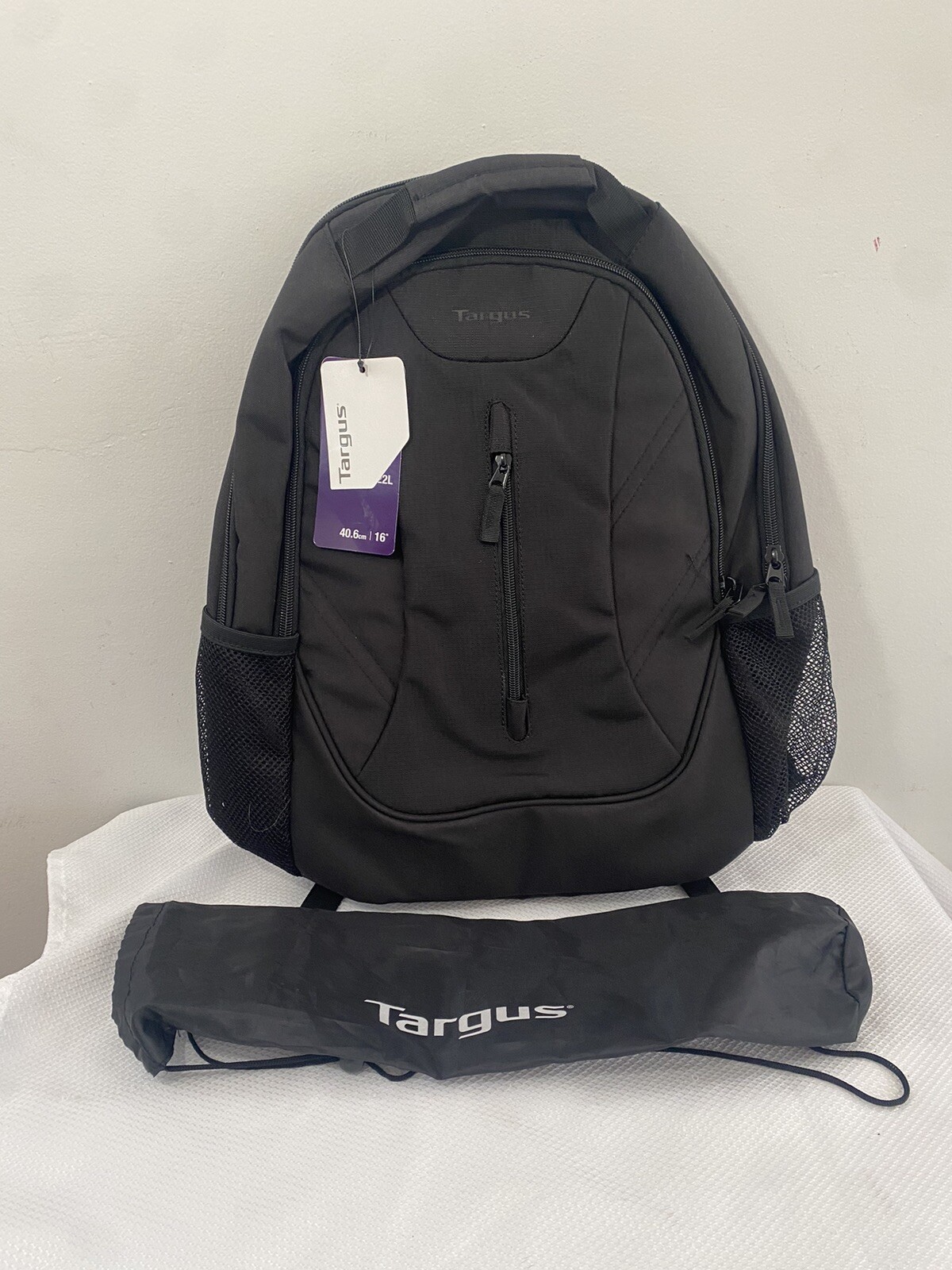 Targus Ascend Backpack . Durable and  Padded Compartment To Fit 16” Laptop