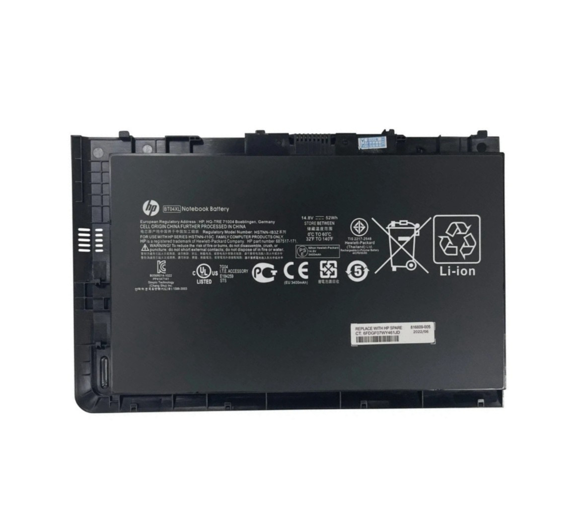 Genuine BT04XL Battery For HP EliteBook Folio 9470M 9480M HSTNN-DB3Z HSTNN-110C