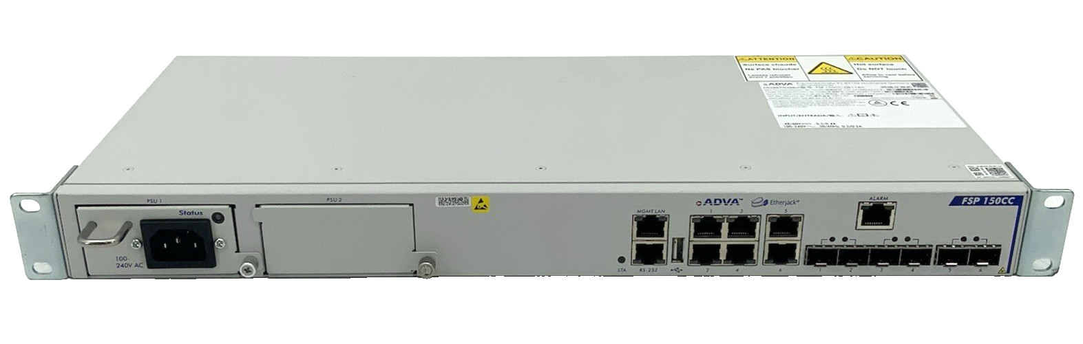 ADVA Ethernet Service Demarcation Appliance 1x PSU | FSP150CC-GE114H, 1078904623
